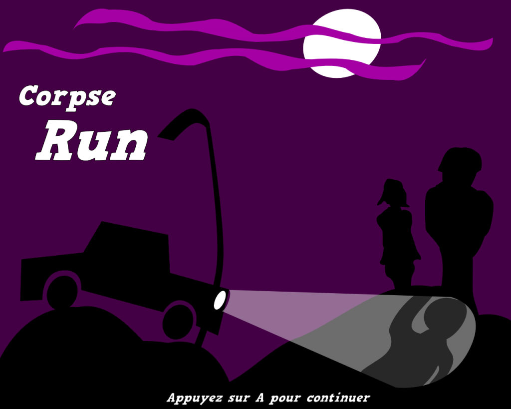 Ciorpse Run title screen